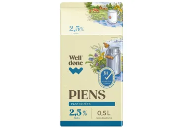 PIENS WELL DONE 2,5% 0.5L
