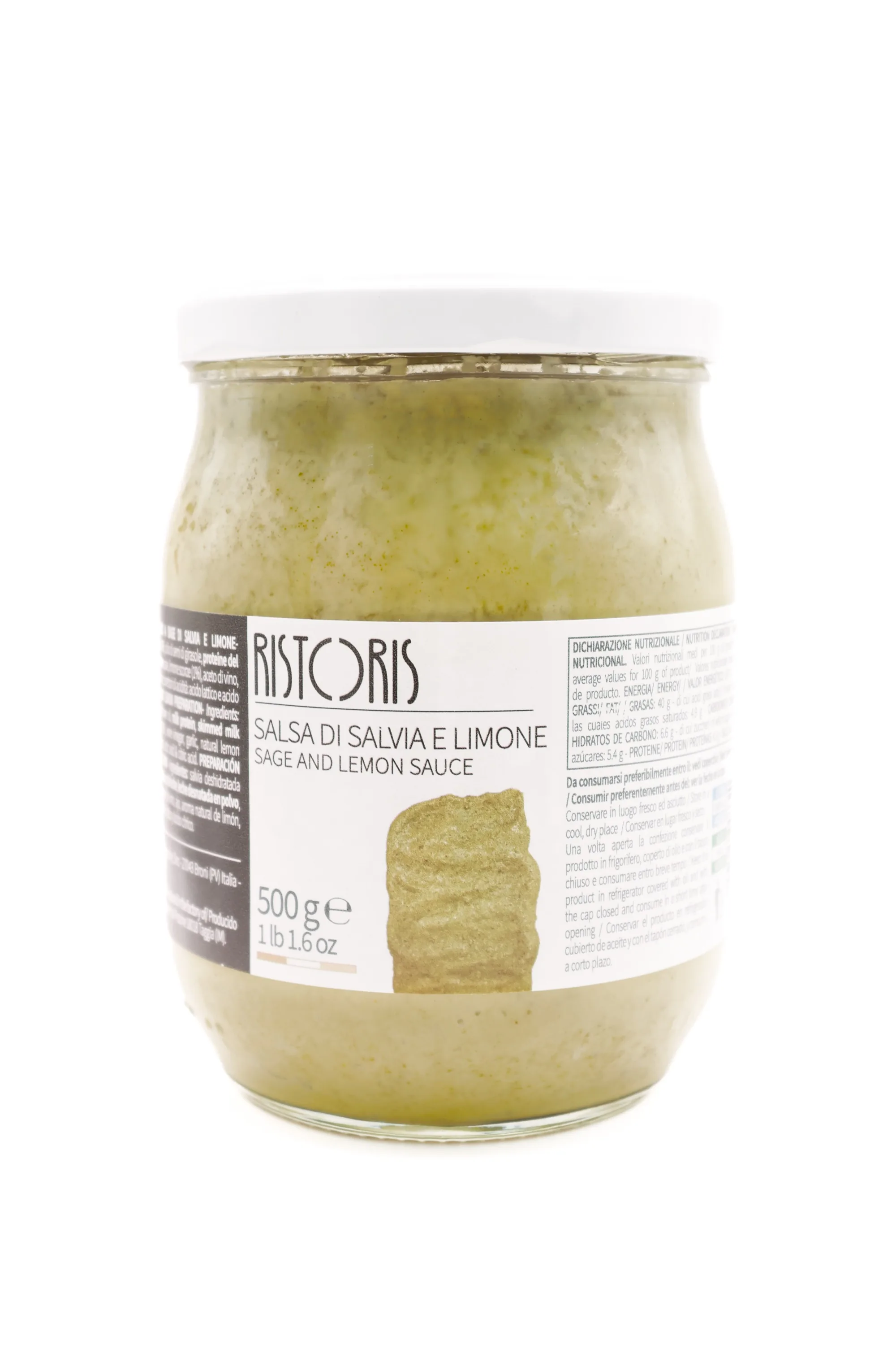 SALVIJAS UN CITRONU MĒRCE RISTORIS, 500G