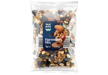 ROZĪŅU RIEKSTU MAISĪJUMS HARMONY WELL DONE 500G