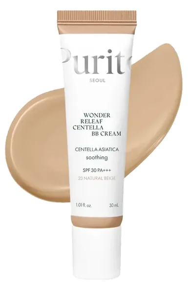 Purito Wonder Releaf Centella BB cream #23 natural beige SPF30 sejas krēms, 30 ml