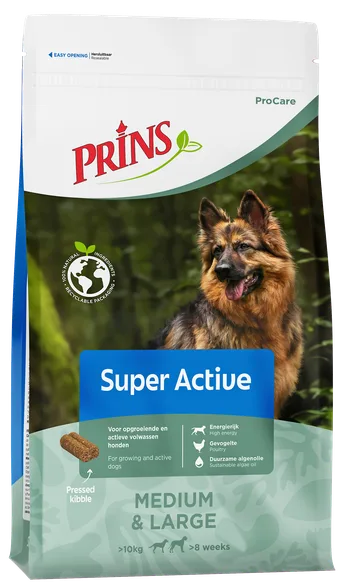 Prins Procare Super Active sausā barība, 20 kg