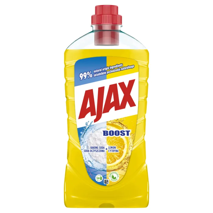 TĪRĪŠANAS LĪDZEKLIS VIRSMĀM AJAX BOOST BAKING SODA&LEMON 1L