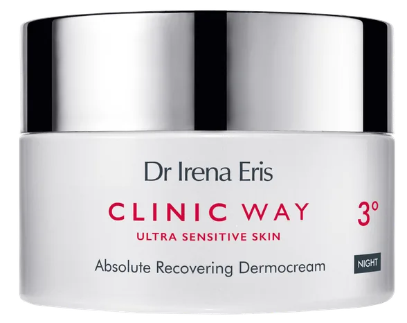 Clinic Way 3 rejuvenation nakts sejas krēms, 50 ml