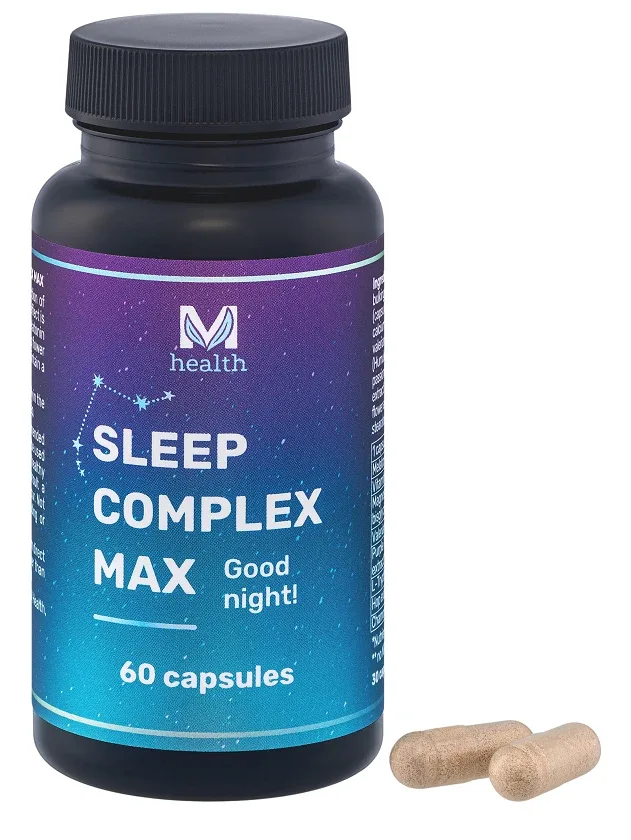 MV health sleep komplekss max kapsulas, 60 gb.