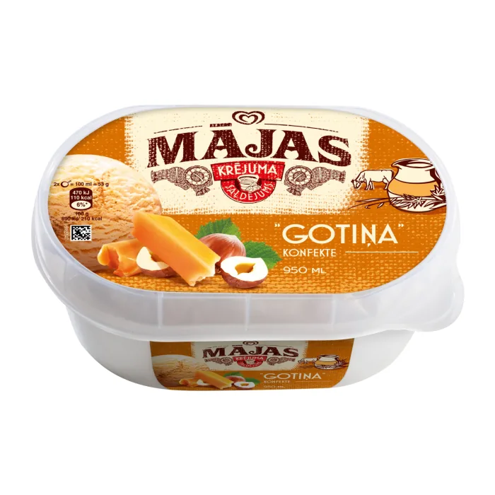 SALDĒJUMS MĀJAS GOTIŅA 950ML/500G