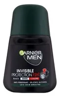 GARNIER MEN INVISIBLE BLACK&WHITE&COLORS DEZODORANTS-RULLĪTIS, 50ML