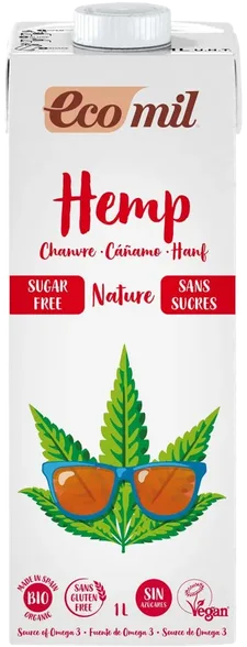 Ecomil Hemp Nature dzēriens, 1000 ml