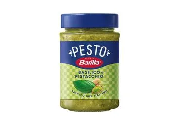 PESTO AR BAZILIKU UN PISTĀCIJĀM BARILLA 190G