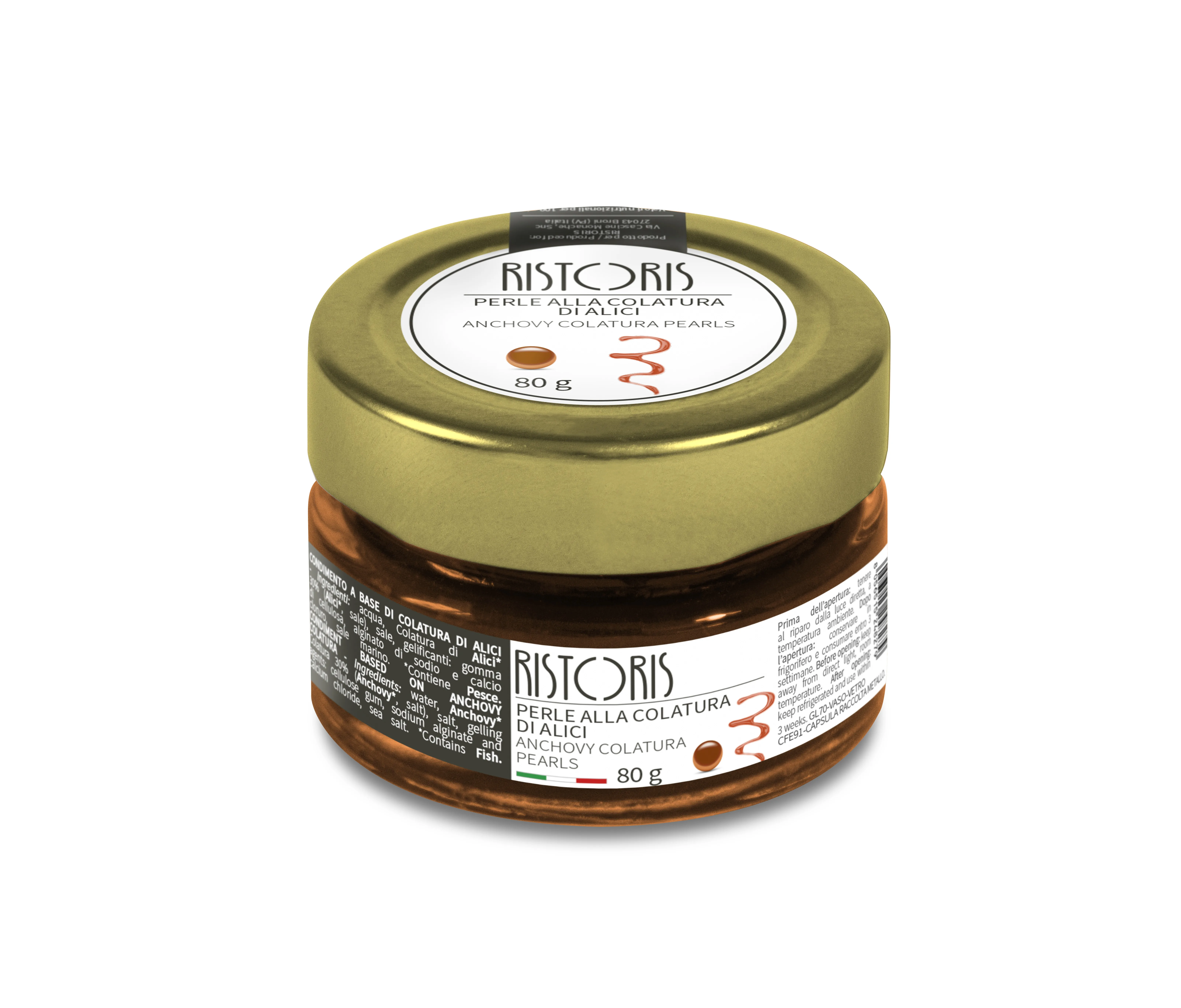 ANŠOVU PĒRLĪTES RISTORIS, 80G