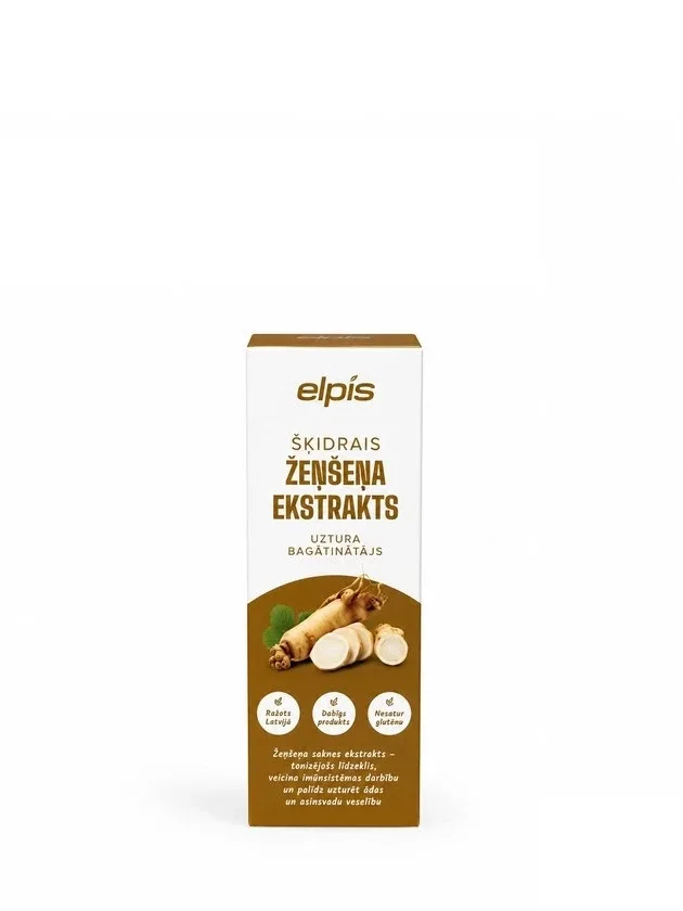 Elpis šķidrais žeņšeņa ekstrakts, 50 ml