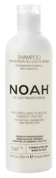 Noah 1.4 regenerating, argan oil šampūns, 250 ml