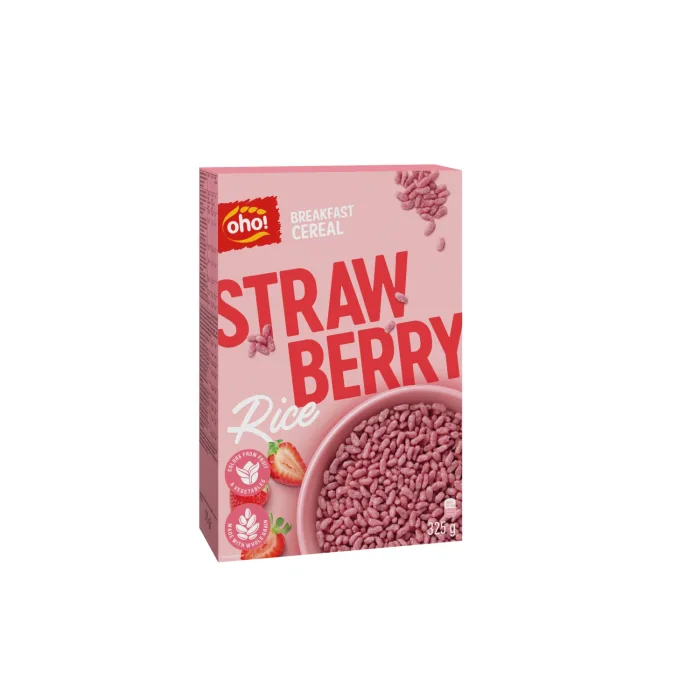 BROKASTU PĀRSLAS OHO STRAWBERRY RICE 325G