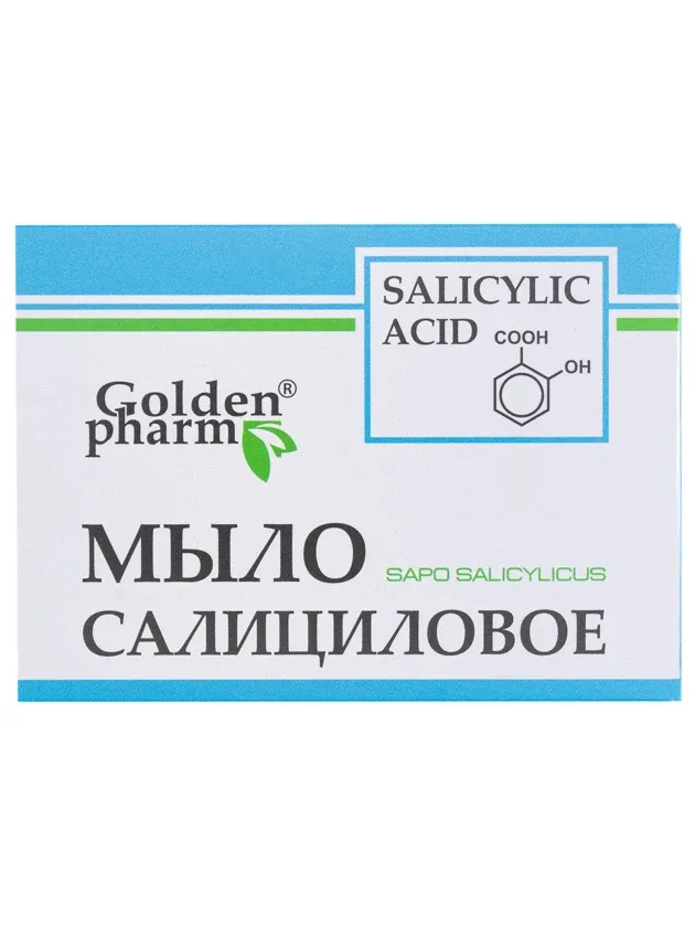 Golden pharm ziepes ar salicilskābi, 70 g