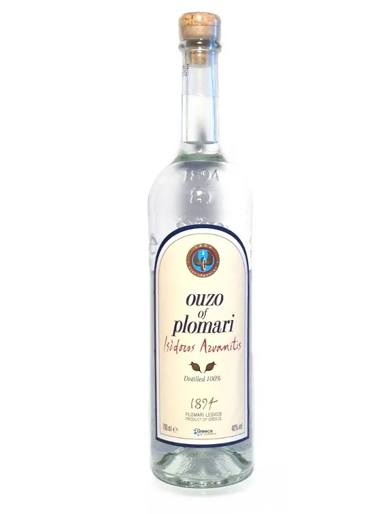 Stiprs alkoholisks dzēriens ouzo plomari, 40%, 0,7 l