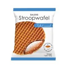 VAFELES STROOPWAFEL AR SĀĻĀS KARAMELES PILDĪJUMU 33G