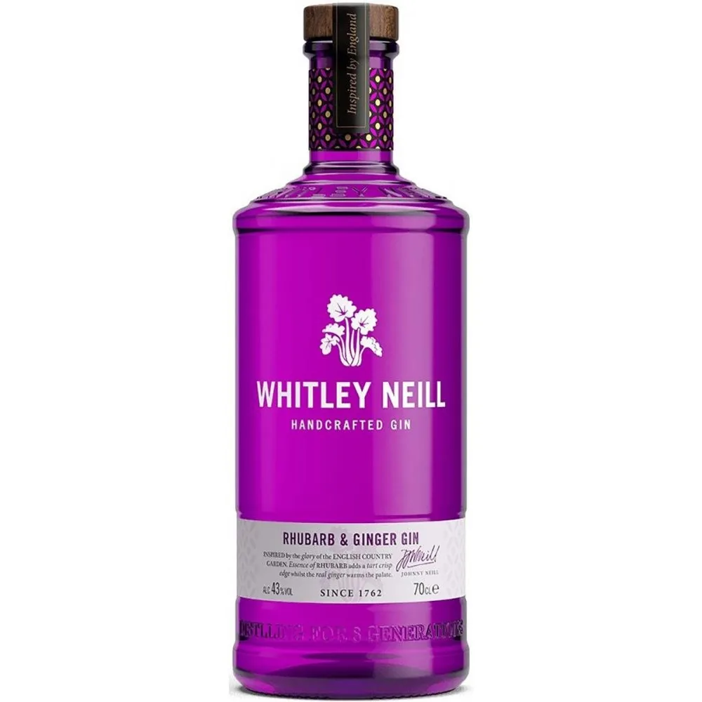 Джин Whitley Neill Rhubarb & Ginger 43%, 0,7 л