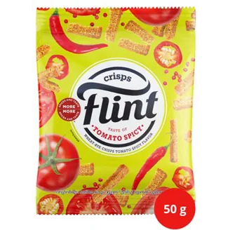 GRAUZDIŅI FLINT KVIEŠU RUDZU AR TOMĀTU SPICE GARŠU 50G