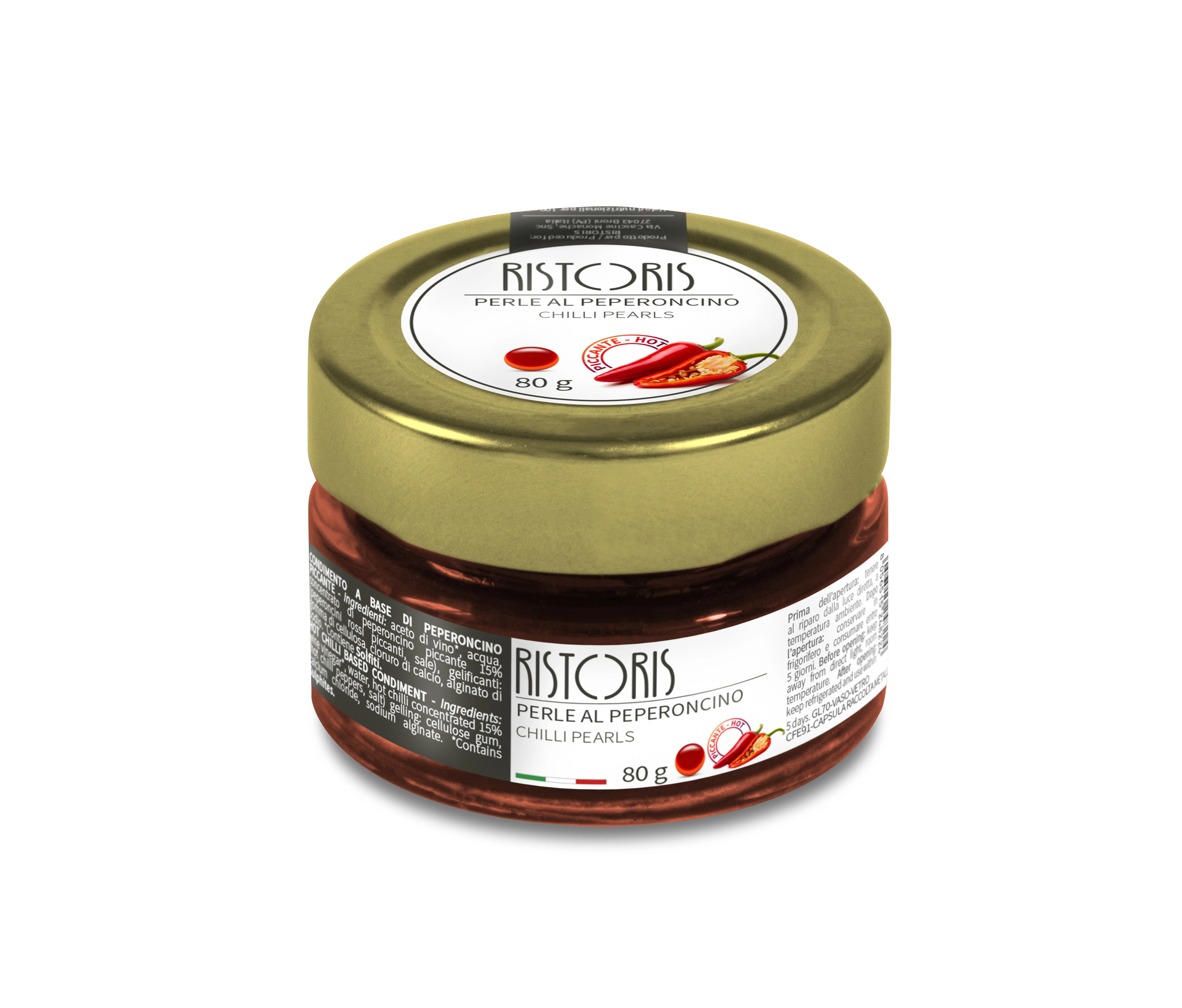 ČILI PĒRLĪTES RISTORIS, 80G