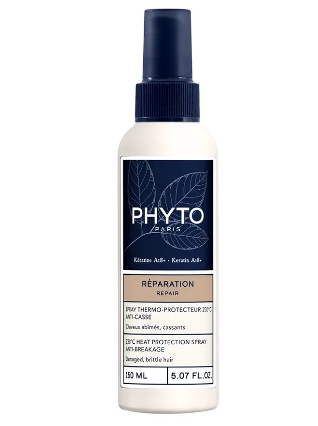 Phyto Repair 230° aizsargājošs līdzeklis bojātu matu veidošanai, 150 ml