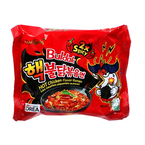 ĀTRI PAGATAVOJAMAS NŪDELES SAMYANG RAMEN BULDAK 2XSPICY, 140G