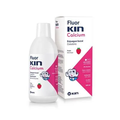 Kin mutes skalošanas līdzeklis fluor calcium 500 ml