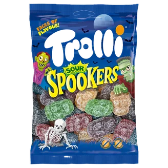 ŽELEJKONFEKTES TROLLI SOUR SPOOKERS 150G HW26