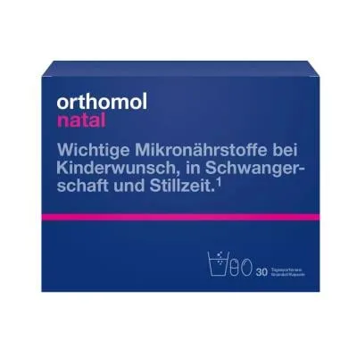 Orthomol Natal pulveris+ kapsulas N30
