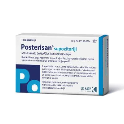 Posterisan Supozitoriji N10