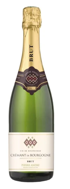 Dzirkstošais vīns Pierre Andre Cremant de Bourgogne blanc, brut, 11,5%, 0,75 l