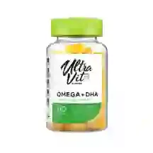 UZTURA BAGĀTINĀTĀJS ULTRAVIT OMEGA 3 DHA, ŽELEJPASTILAS 60GAB.