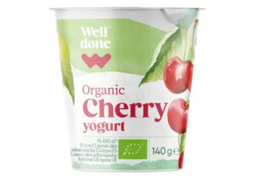 BIO JOGURTS WELL DONE ĶIRŠU 140G