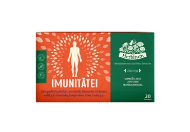 ZĀĻU TĒJA HERBITUM IMMUNITY 20X2G