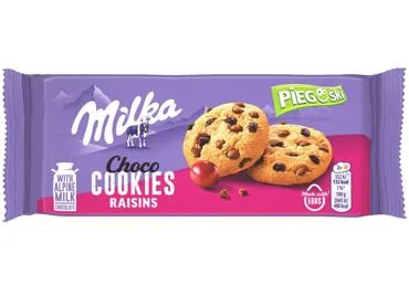 CEPUMI CHOCO RAISINS MILKA 135G
