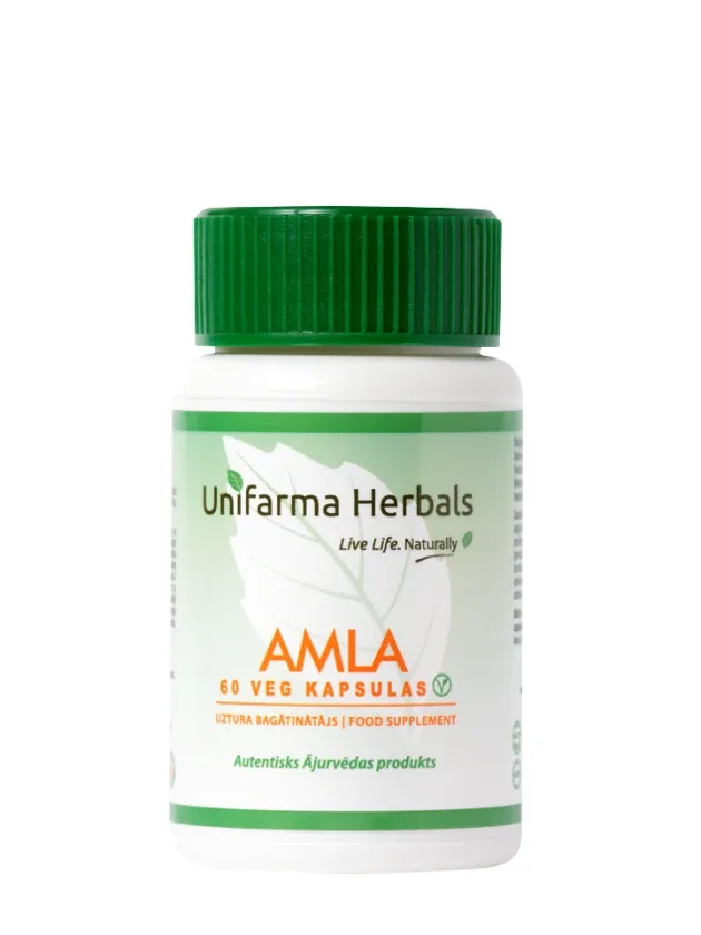 Unifarma Herbals Amla Veg kapsulas, 60 gb.