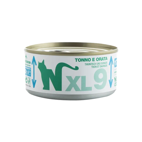 Natural Code XL9 Tuncis un jūras asaris mitrā barība, 170 g