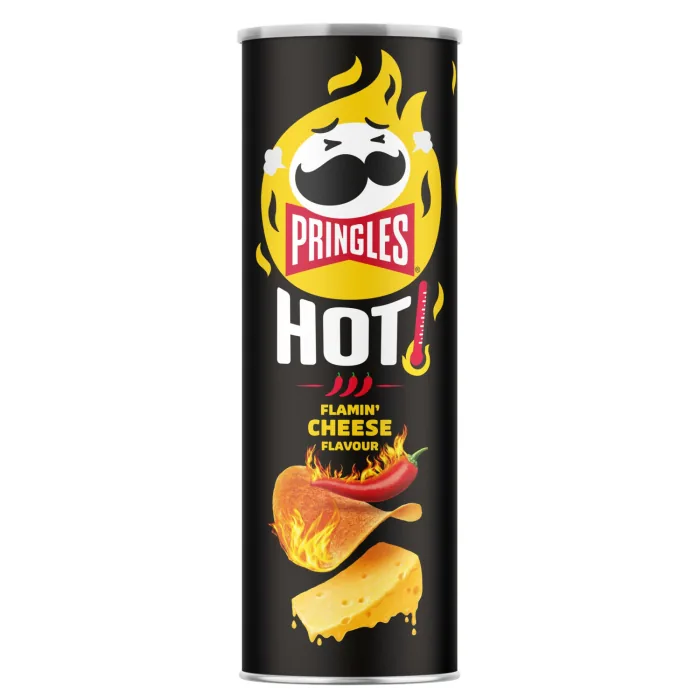ČIPSI PRINGLES HOT CHEESE&CHILI 160G
