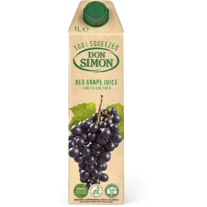 SARKANO VĪNOGU SULA DON SIMON 100% 1L