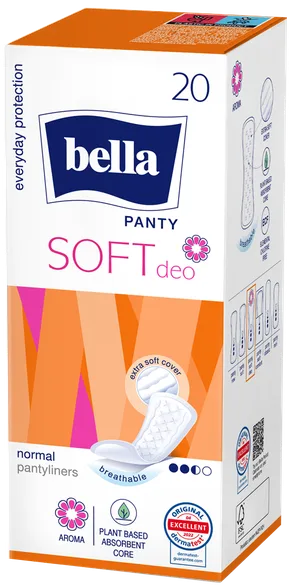 Bella Panty Soft Deo fresh ikdienas ieliktnīši, 20 gab.