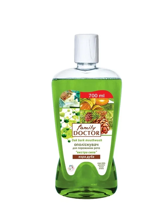 Family doctor ekstra stiprums mutes dobuma skalošanas līdzeklis, 700 ml