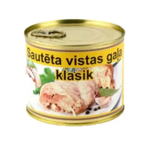 KONSERVS SAUTĒTA VISTAS GAĻA KLASSIK 525G