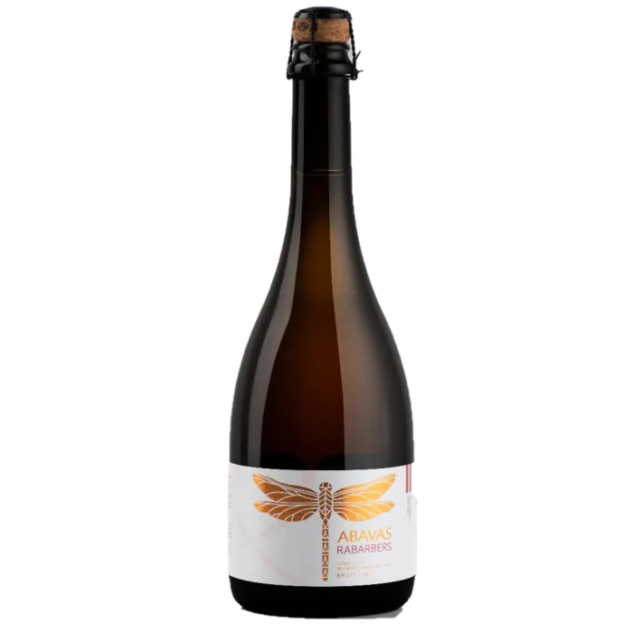 Dzirkstošais vīns Abavas rabarberu 12% 0,75 l