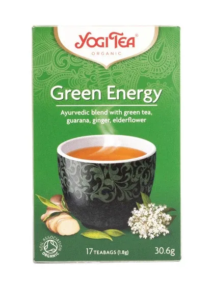 Травяной чай Yogi Tea Green Energy, 30,6 г