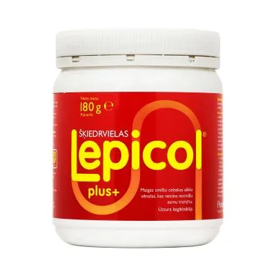 Lepicol Plus+ pulveris 180 g