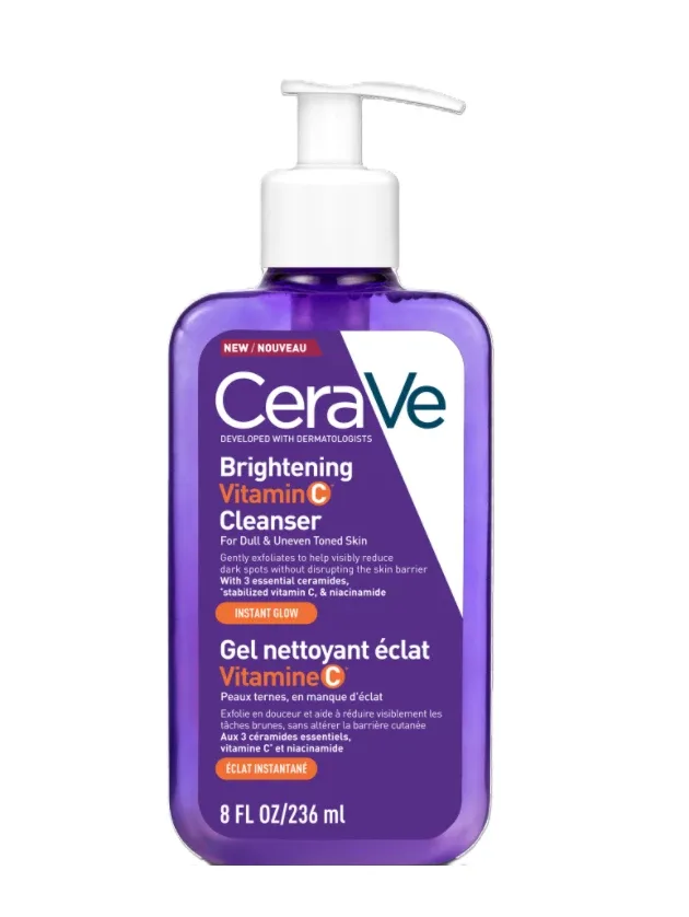 Cerave izgaismojošs attīrošs gels ar C vitamīnu, 236 ml