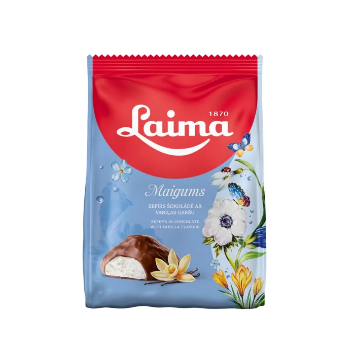 ZEFĪRS LAIMA MAIGUMS AR VANIĻAS G. 175G