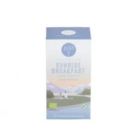 TĒJA MELNĀ SUNRISE BREAKFAST BIO 3GX20 DOUBLE CHAMBER BAG