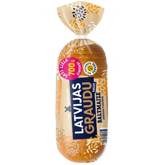 BALTMAIZE LATVIJAS MAIZNIEKS LATVIJAS GRAUDU 700G