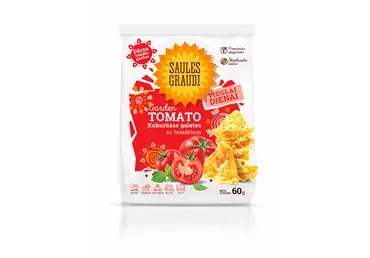 GALETĪTES SAULES GRAUDI KUKURŪZAS AR TOMĀTU GARŠU 60G