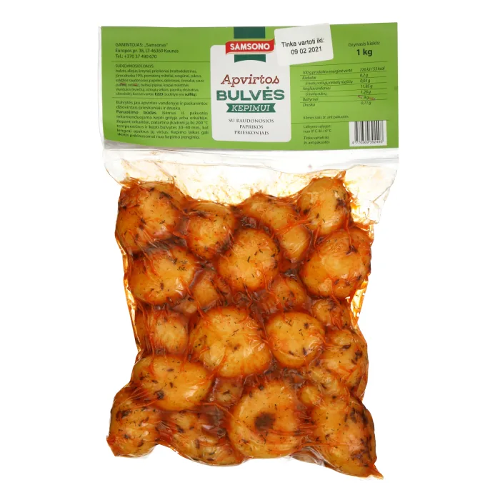 KARTUPEĻI VĀRĪTI AR PAPRIKU 1KG