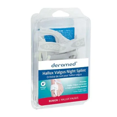 Deramed Hallux Valgus nakts korekcijas ortozes, S izmērs 1 pāris